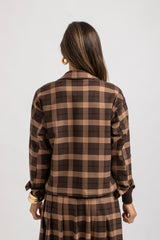 Giacca tartan FEDERICA BI