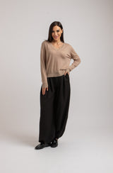Pantalone nero FEDERICA BI