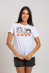 T-shirt LOVE FEDERICA BI