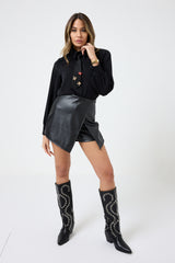 Camicia con cravatta con spille FEDERICA BI ( più colori )