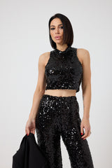 Top in paillettes FEDERICA BI