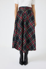 Gonna tartan a ruota FEDERICA BI