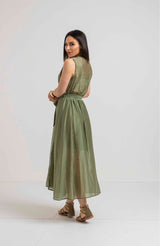 Abito verde EMMA BY FEDERICA BI