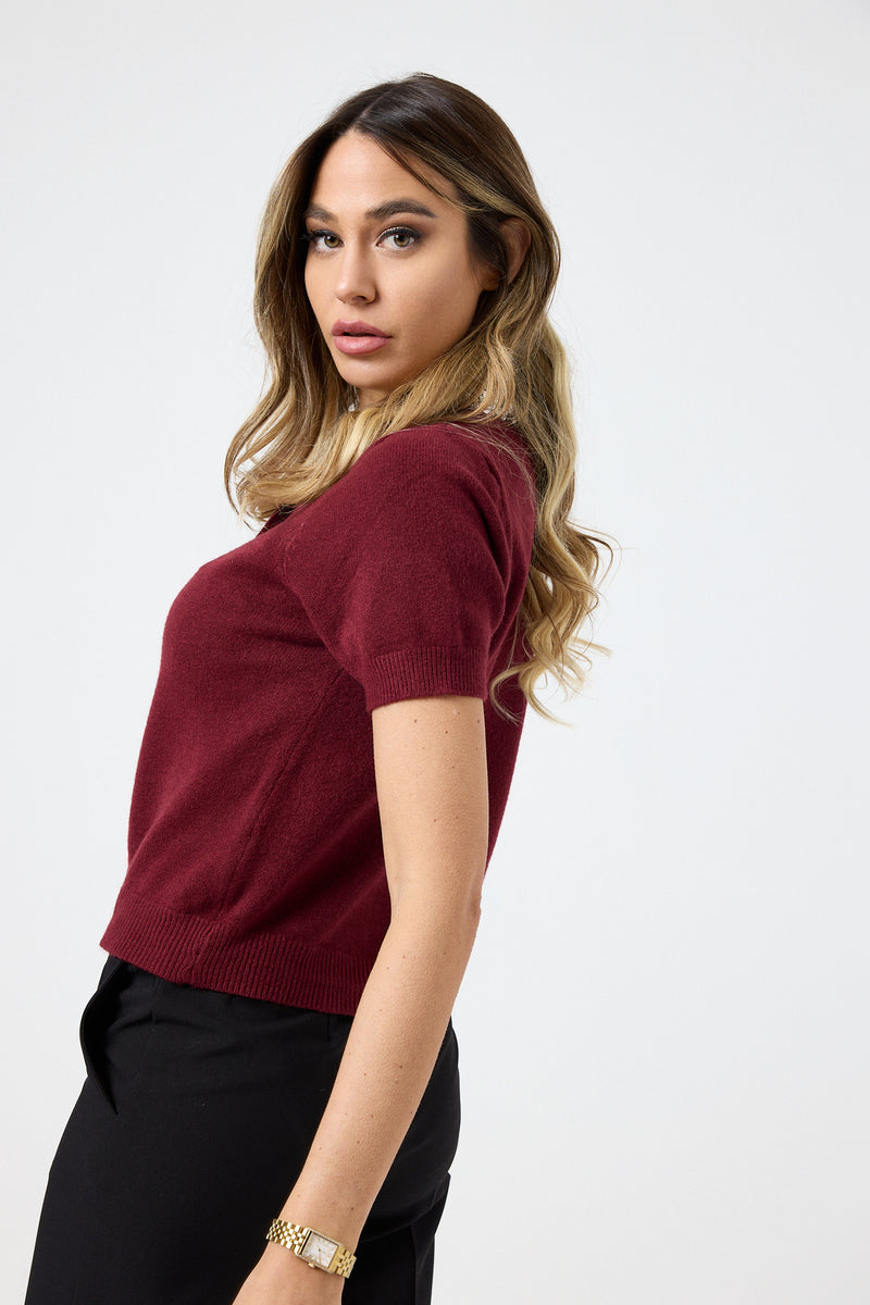 Cardigan collo gioiello FEDERICA BI ( vari colori )