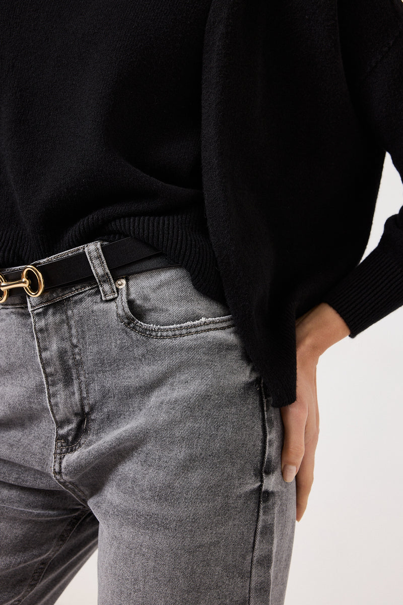 Denim grigio perla FEDERICA BI