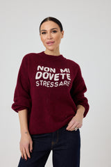 Maglia FEDERICA BI “NON MI DOVETE STRESSARE”