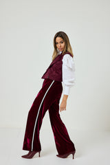 Pantalone in velluto FEDERICA BI
