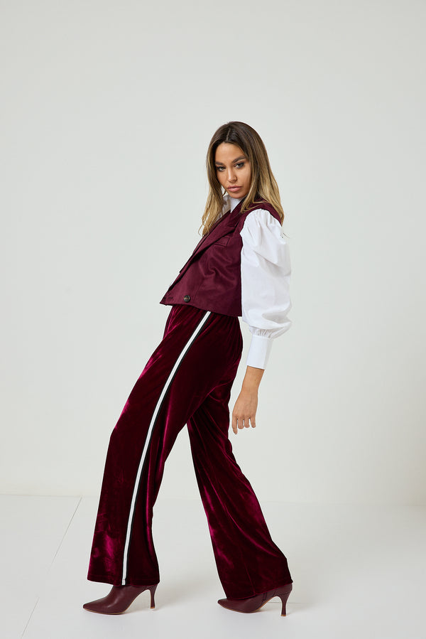 Pantalone in velluto FEDERICA BI
