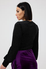 Body in velluto FEDERICA BI