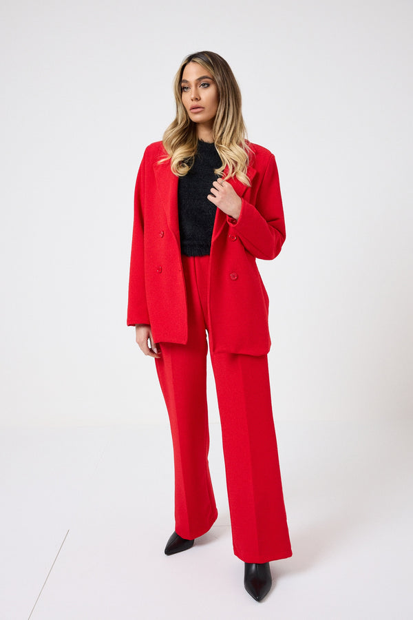 Tailleur rosso FEDERICA BI