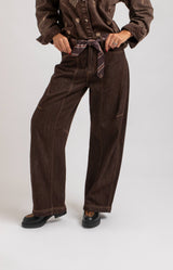 Denim jeans cioccolato FEDERICA BI