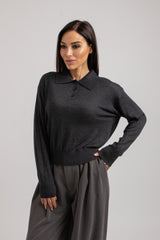 Maglia tricot lana e seta FEDERICA BI