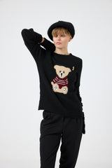 Maglione TEDDY e spilla FEDERICA BI