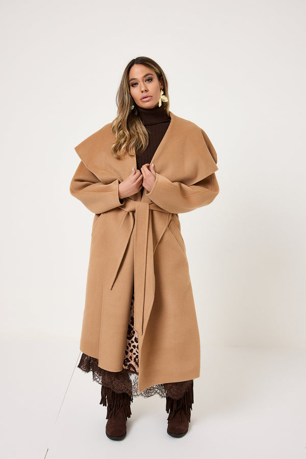 Cappotto in lana e cachemire FEDERICA BI