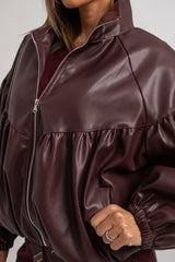 Giacca bordeaux FEDERICA BI