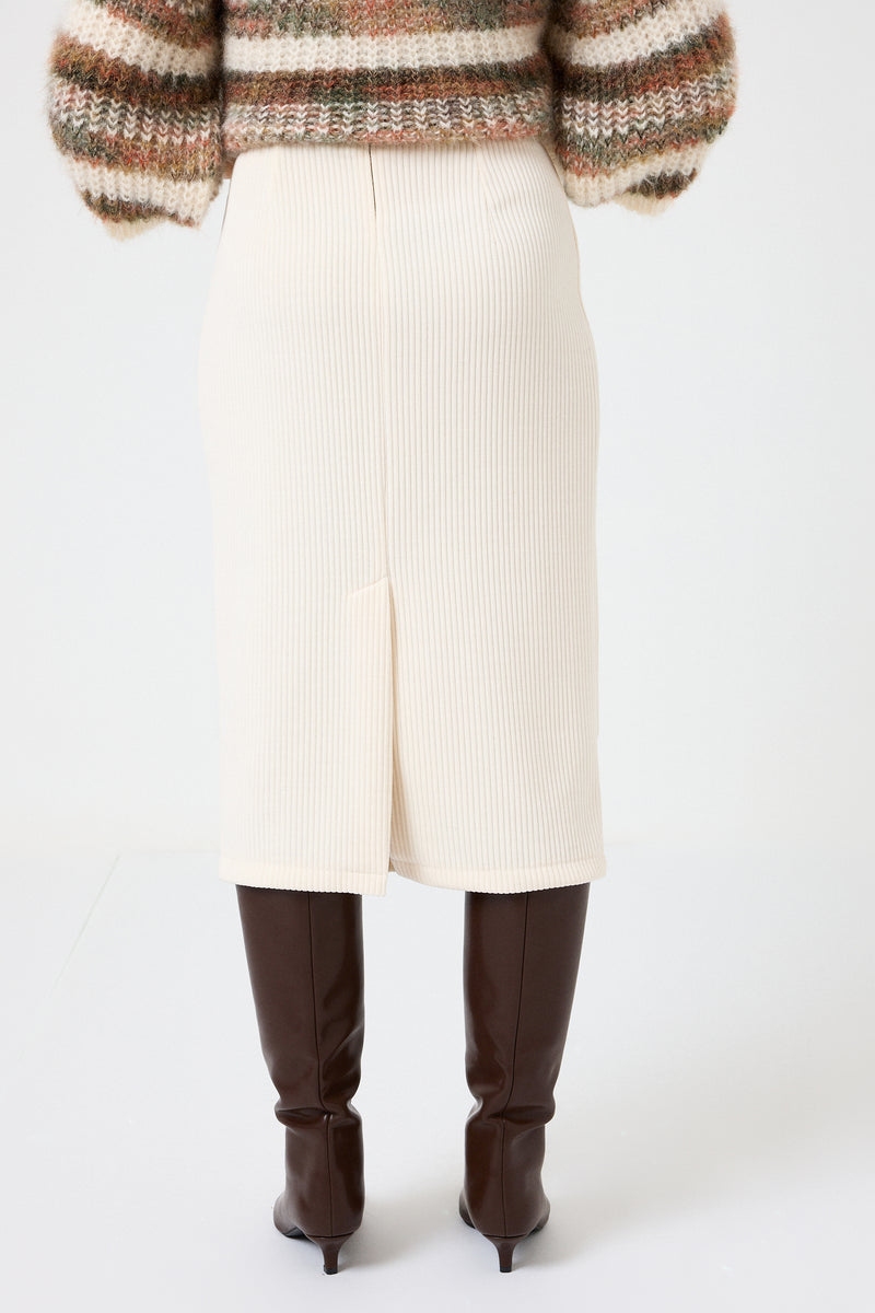 Gonna tubino in velluto FEDERICA BI