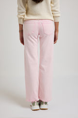 Denim jeans rosa pastello FEDERICA BI