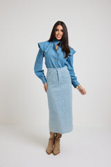 Gonna in denim FEDERICA BI
