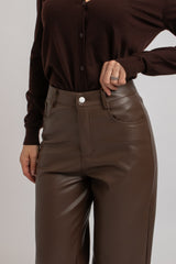 Pantalone in ecopelle FEDERICA BI