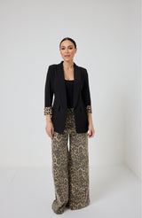 Denim stampa leo FEDERICA BI