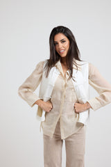 Gilet in cotone FEDERICA BI