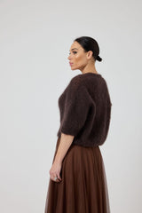 Cardigan mohair FEDERICA BI