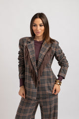 Tailleur tartan FEDERICA BI