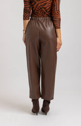 Pantalone in ecopelle glace’ FEDERICA BI