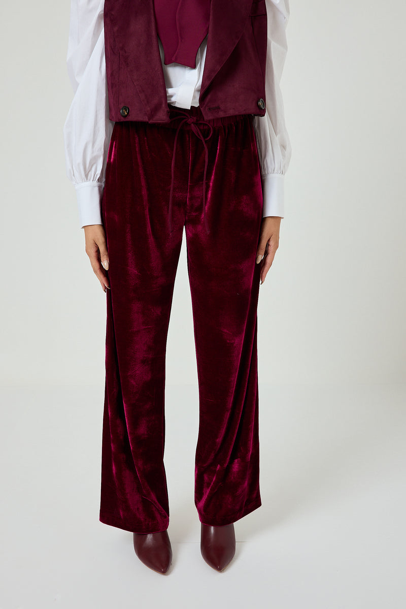 Pantalone in velluto FEDERICA BI