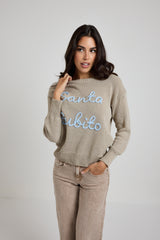 Maglioncino in cotone FEDERICA BI ( vari colori )