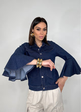 Camicia blu denim FEDERICA BI