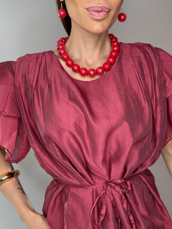 Collana e orecchini FEDERICA BI ( parure )