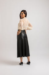 Camicia FEDERICA BI in pizzo crema