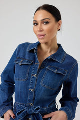 Tuta in denim FEDERICA BI