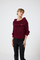 Maglia collo ampio FEDERICA BI