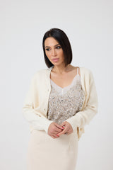 Cardigan in viscosa FEDERICA BI