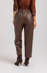 Pantalone in ecopelle glace’ FEDERICA BI