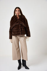 Ecovisone marrone FEDERICA BI