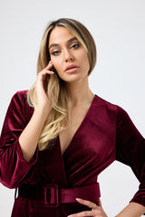 Tuta in velluto FEDERICA BI ( più colori )