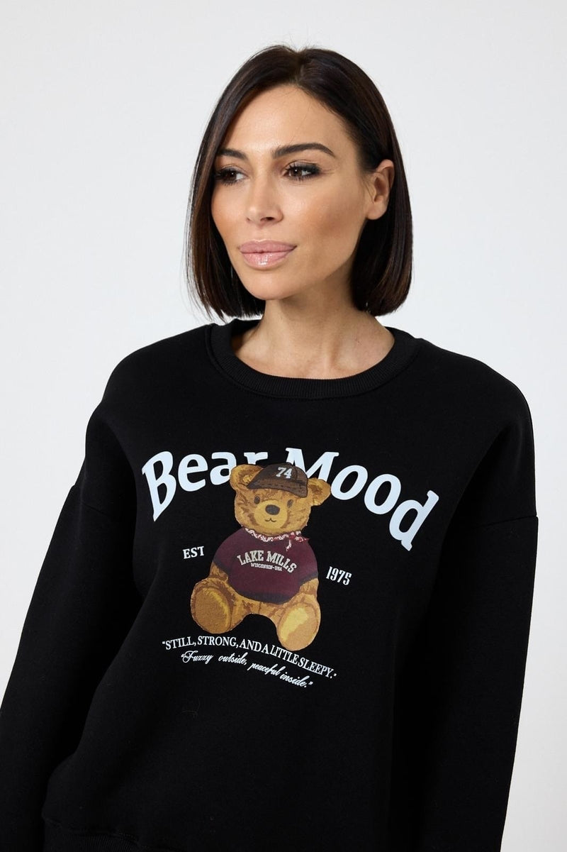 Tuta felpata FEDERICA BI ( due colori )