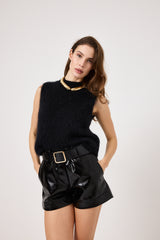 Gilet kid mohair ( vari colori ) FEDERICA BI