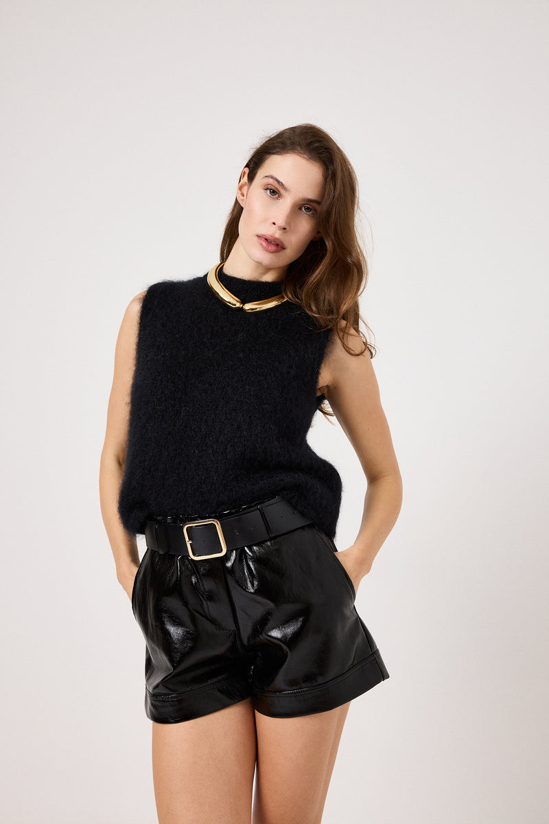 Gilet kid mohair ( vari colori ) FEDERICA BI