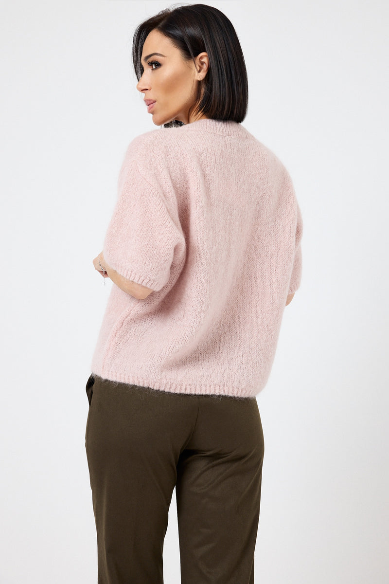 Pantalone in ecosuede verde FEDERICA BI