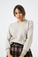 Maglia cut out lurex FEDERICA BI ( più colori )