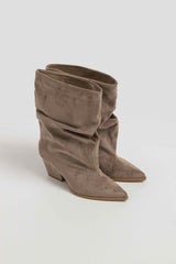 Stivaletto sabbia suede FEDERICA BI