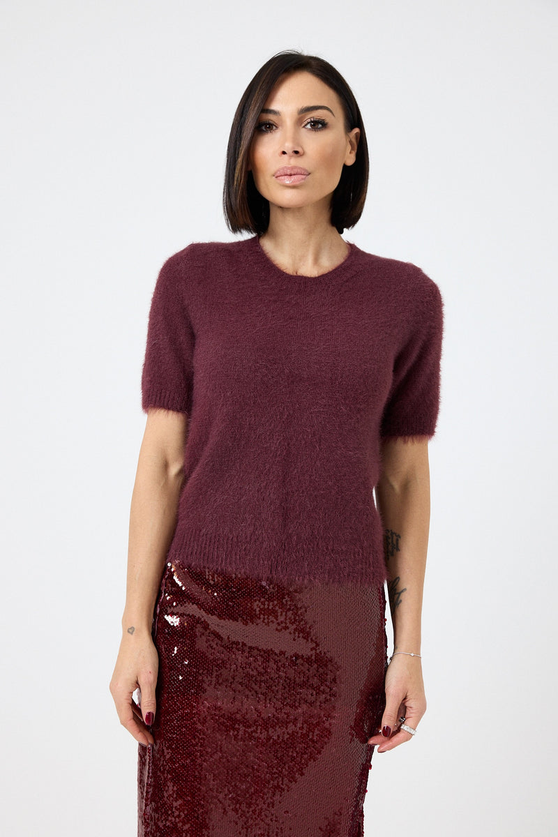 Maglioncino in ciniglia FEDERICA BI ( più colori )