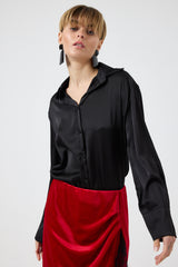 Camicia in raso FEDERICA BI ( più colori )