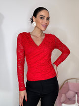 Maglia in pizzo FEDERICA BI (due colori)