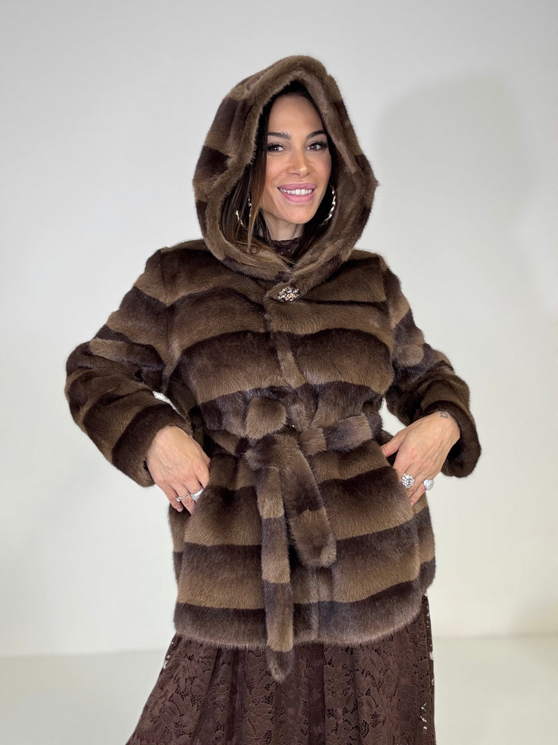 Ecovisone marrone FEDERICA BI