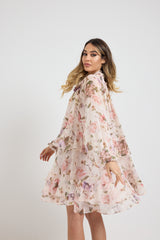 Abito in chiffon ROSA by FEDERICA BI